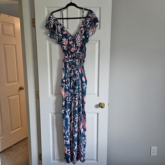 HTF Lilly Pulitzer - Emilea Jumpsuit Medium - Picture 1 of 6